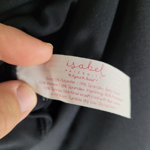 ISABEL MATERNITY | capri maternity postpartum leggings - Picture 5 of 7